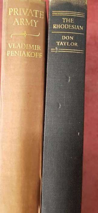 War, The Rhodesian and Private Army, First Editions