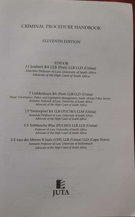 CRIMINAL PROCEDURE