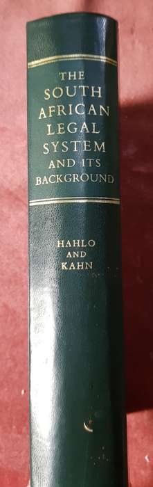 SOUTH AFRICAN LEGAL SYSTEM AND IT'S BACKGROUND