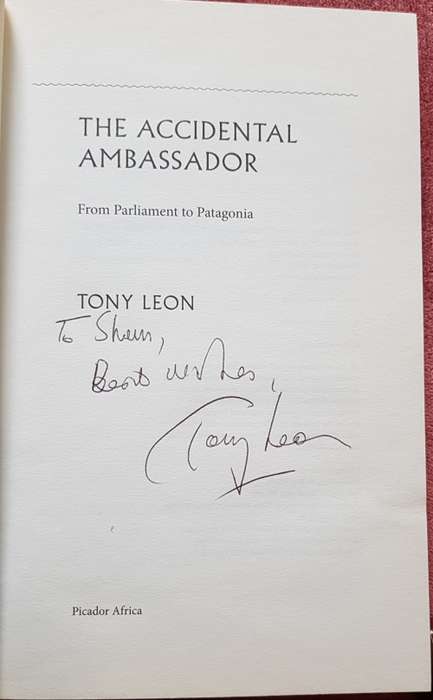 SIGNED TONY LEON & BRAND PRETORIUS FIRST EDITIONS