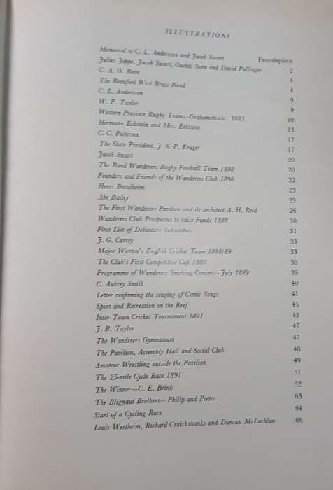 OLD GOLD History of WANDERERS CLUB l FIRST EDITION CRICKET RUGBY