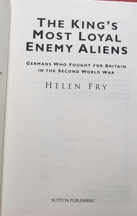 First Edition WW2 King's Most Loyal