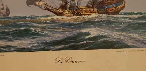 ADOLF BOCK KONSTMAPP famous sailing ships