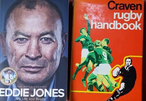 EDDIE JONES and DANIE CRAVEN RUGBY HANDBOOK RUGBY