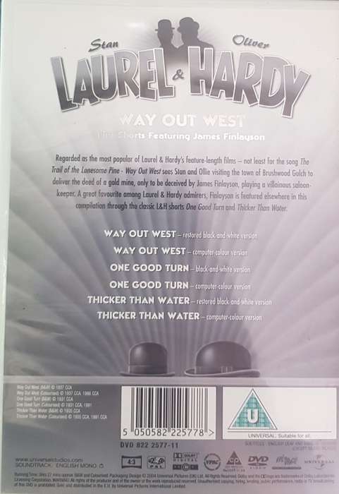 Laurel and Hardy DVD