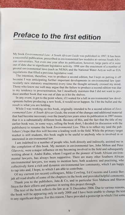 Environmental law (Paperback, 2nd ed)