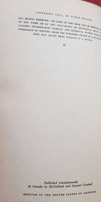 Jefferson and the Rights of Man Dumas Malone