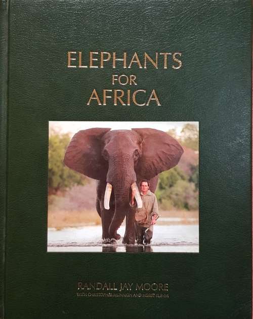 Signed First Edition Africana Elephants For Africa Rare