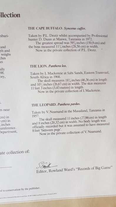 The Leopard SIGNED BY KEITH JOUBERT