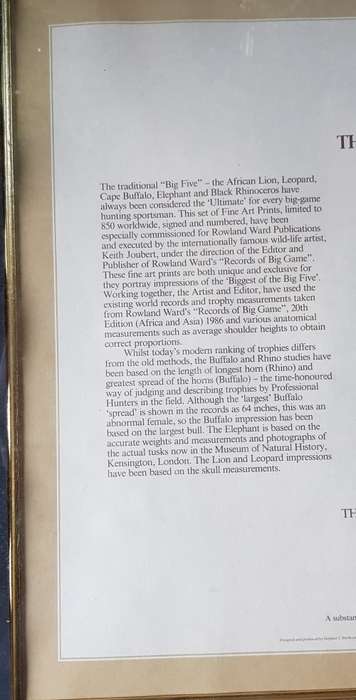 The Leopard SIGNED BY KEITH JOUBERT