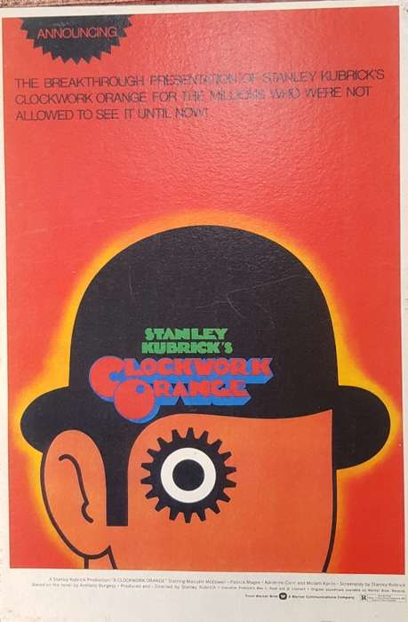 CLOCKWORK ORANGE POSTER