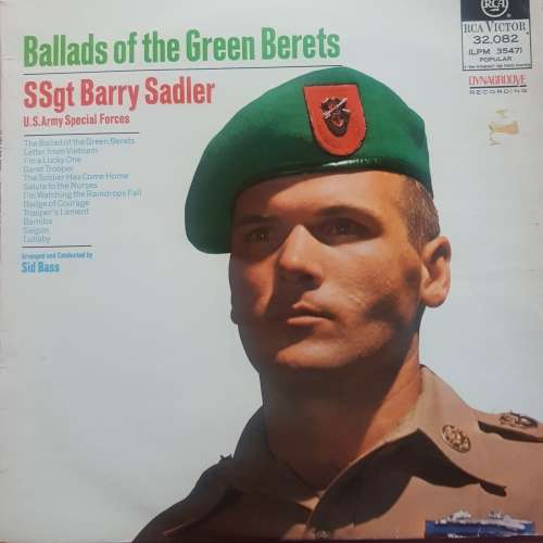 Ballads of the Green Berets SSgt Barry Sadler vinyl