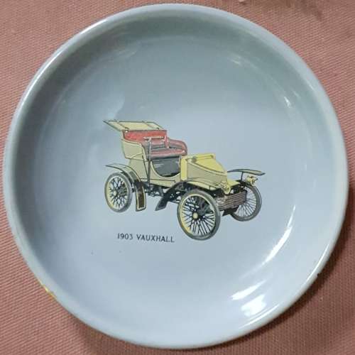 General Motors vintage car collection plate
