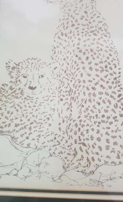 Sandy Chaitowitz  Linocut Artist Proof Print