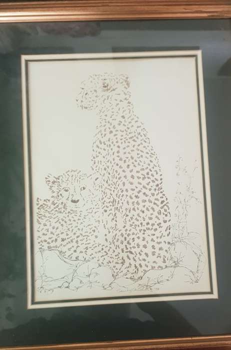 Sandy Chaitowitz  Linocut Artist Proof Print