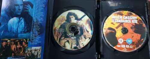 Butch Cassidy DVD and The Sundance Kid and The Last of the Mohicans