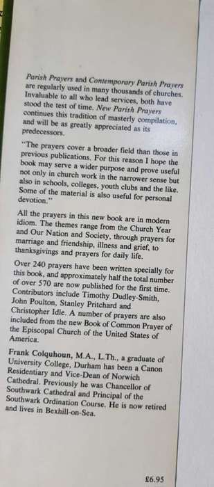 A Time of Awakening AND New Parish Prayers