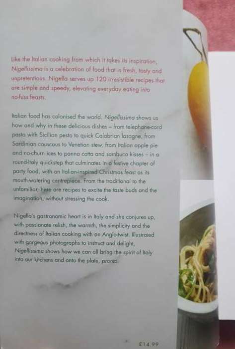 Nigella Lawson Nigellissima Instant Italian Inspiration