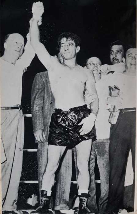 Rocky Graziano Somebody up there likes me Boxing First Edition