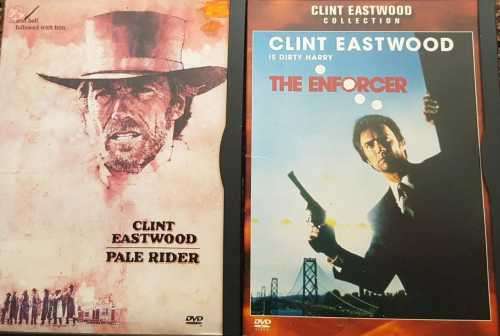 DVD Westerns Clint Eastwood Pale Rider and The Enforcer