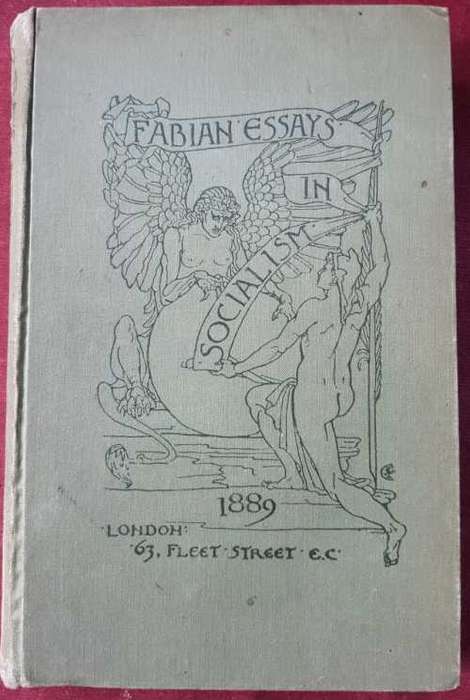 Fabian Essays in Socialism Rare very rare 1889 London 63 Fleet Street First Edition Hardcover