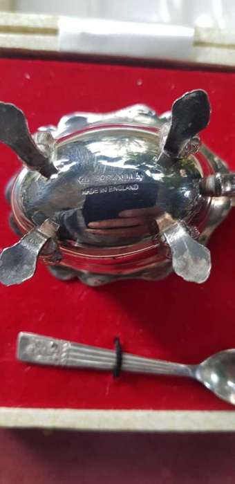 SILVER PLATED CRUET