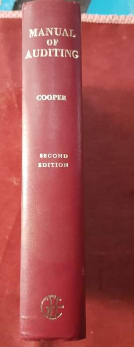 Manual of Auditing by Vivian R.V. Cooper