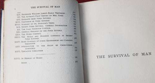 Survival of Man by Sir Oliver Lodge