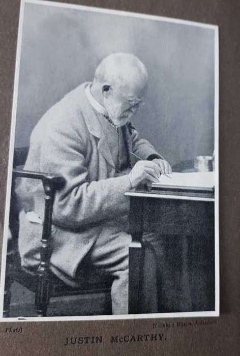 Irish Collections by Justin McCarthy  First Edition circa 1912 Hardcover