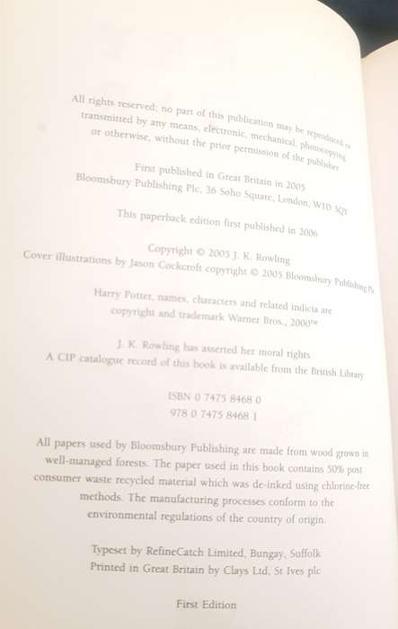 Harry Potter Philosopher's Stone Joanne Rowling, AND three more Harry Potter books AND PRINT MARVEL