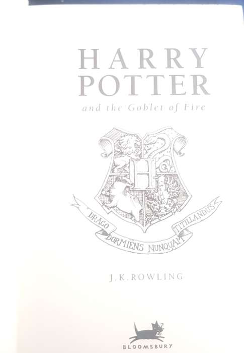 Harry Potter Philosopher's Stone Joanne Rowling, AND three more Harry Potter books AND PRINT MARVEL