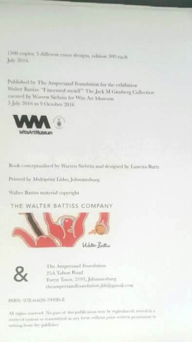 Walter Battiss Signed