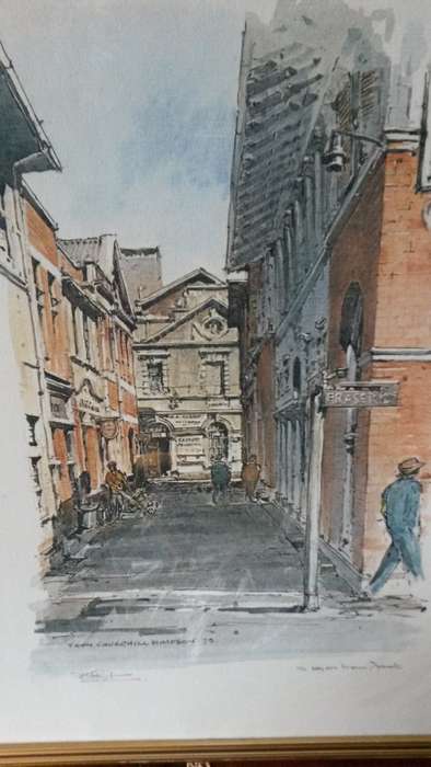 JOHN CHURCHILL SIMPSON lithograph sketches signed in pencil