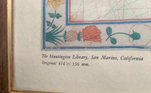 Portolan Map 1570 - Southeast China Japan East Indies MAPS COLLECTABLE