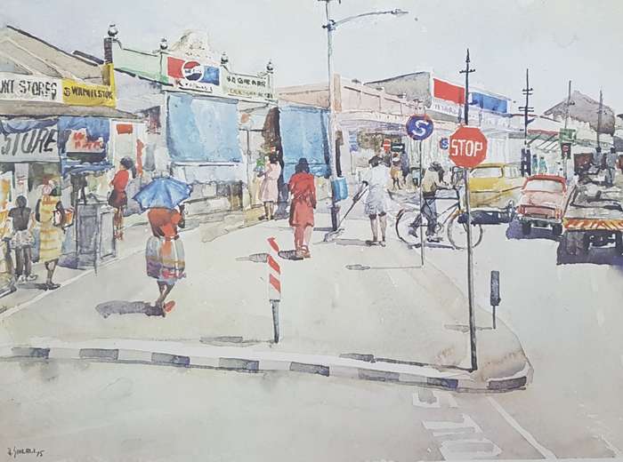 Sihlali Lithograph - Durant Basi Sihlali