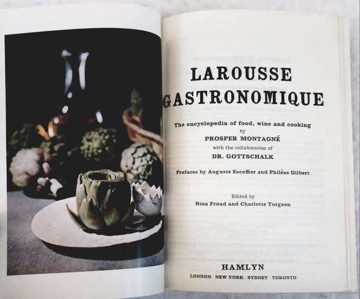Larousse Gastronomique The Encyclopaedia of Food