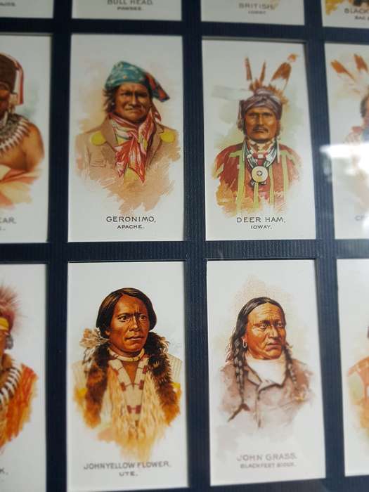 Militaria History Collectable Militaria AMERICAN INDIAN CHIEFS Militaria History