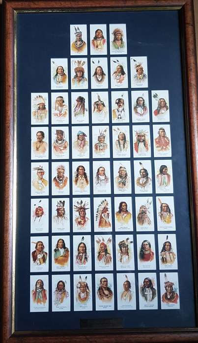 Militaria History Collectable Militaria AMERICAN INDIAN CHIEFS Militaria History