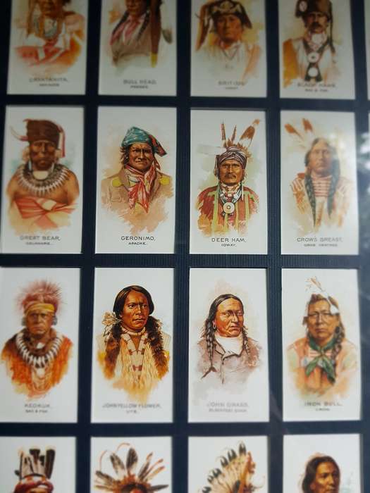 Militaria History Collectable Militaria AMERICAN INDIAN CHIEFS Militaria History