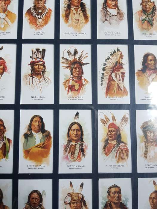 Militaria History Collectable Militaria AMERICAN INDIAN CHIEFS Militaria History
