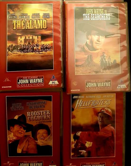 DVD JOHN WAYNE ALAMO SEARCHES