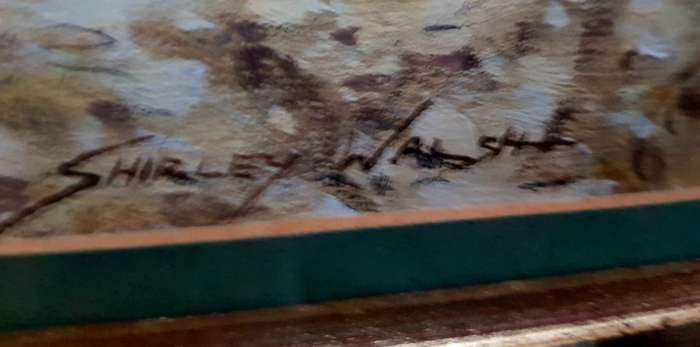 Birds Shirley Walsh Oil on Board Birds