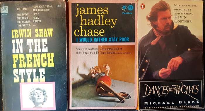 James Hadley Chase Dances with Wolves In the French Style Rare