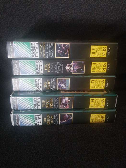 RUGBY 1995 RUGBY WORLD FINAL VHS RUGBY