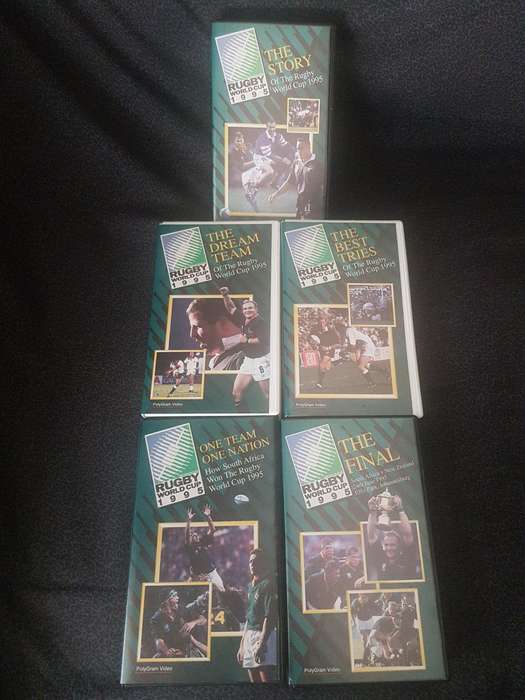 RUGBY 1995 RUGBY WORLD FINAL VHS RUGBY