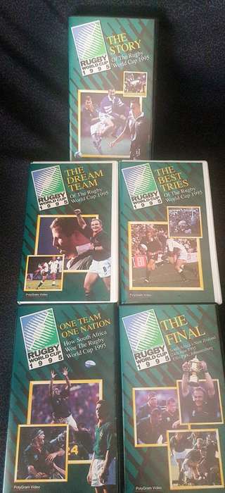 RUGBY 1995 RUGBY WORLD FINAL VHS RUGBY