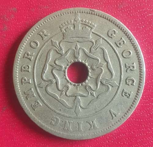 VERY RARE 1934 SOUTHERN RHODESIA 1 PENNY -GEORGE VI ERA - only 360 000 minted 1st ye @ R1 NO RESERVE