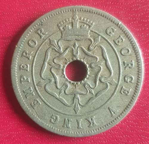 RARE 1936 SOUTHERN RHODESIA 1 PENNY - GEORGE V ERA - only 1 044 000 minted @ R1 NO RESERVE
