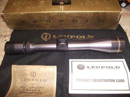 Leupold VX3   4.5-14X40mm scope