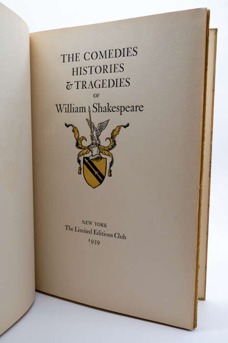 Much Ado about Nothing by William Shakespeare (Limited Edition - Illustrator Fritz Kredel)